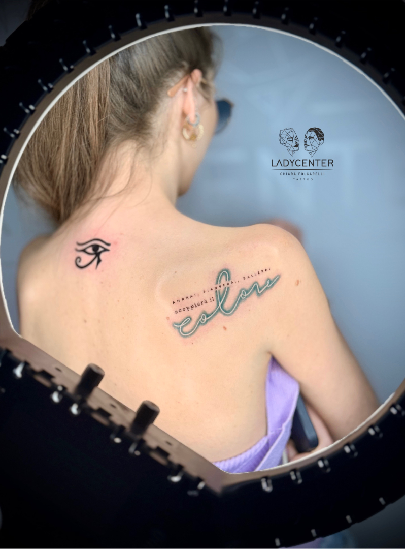 tattoo fineline neon custom